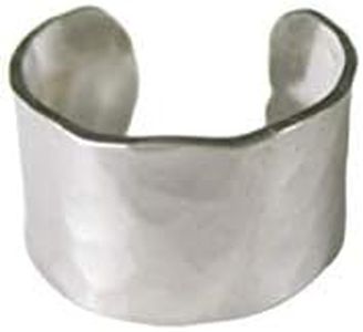 Sterling Silver Hammered Ear Cuff