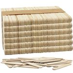 OWLKELA 300PCS Mini Lollipop Sticks 2.5 inch, Wood Craft Sticks, Lolly Sticks for Home and School Crafts, Lollipop Sticks, Popsicle Sticks, Ideal for Arts and Handwork, Classroom Art Supplies