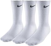 Mens NIKE 3 pair pack white cotton 