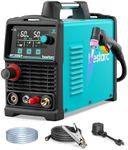 bestarc Plasma Cutter, [Pilot Arc][Large LED Display][Air Sensor] 50A bestarc Plasma Cutter Machine 110/220V Dual Voltage, 1/2 Inch Clean Cut 3/4 Inch Max Cut, Post Flow Mesh, 2T/4T for Beginners DIY