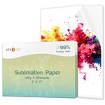 HTVRONT Sublimation Paper 11x17 Inch - 120 Sheets Easy to Transfer Sublimation Paper for T-shirts, Tumblers, Mugs (A3/125gsm)