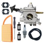 Carburionix BR600 Carburetor Carb Kit for Stihl BR500 BR550 BR600 BR700 BR 500 550 600 700 Backpack Leaf Blower Replaces Zama C1Q-S183 4282-120-0606 Parts - with Air Filter Spark Plug Kit