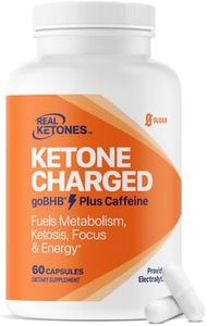 Keto BHB Salts Capsules with Caffeine & Electrolytes