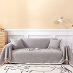 HANDONTIME Couch Cover for Dogs Gre