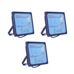 ViViD LED 100 Watt LED Flood Light, 2 Years Warranty, Waterproof, Cool White. (Pack of 3)
