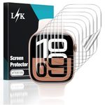 LϟK 8 Pack for Apple Watch Series 10 Screen Protector 42mm- Self-Healing TPU Screen Protector, HD Touch Sensitive, Anti Scratch 0 Bubble, Upgrade Flexible Film for iWatch S10 42mm 2024