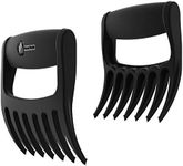 Cave Tools Talon-Tipped Meat Claws for Shredding Pulled Pork, Chicken, Turkey, and Beef- Handling & Carving Food - Barbecue Grill Accessories for Smoker, or Slow Cooker - Black