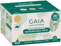 GAIA Biodegradable Water Wipes 280pk