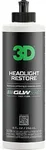 3D Headlight Restore GLW Series | Restores & Polishes Headlights | Removes Dullness, Yellowing and Oxidation | Crystal Clear Optics | Improves Original Clarity | Great for Cars, Trucks, SUVs, RVs 8 oz