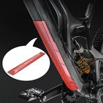 CALANDIS Bike Chainstay Road MTB Bicycle Cycle Frame Chain Guard Protector red