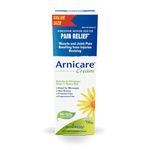 Boiron Arnicare Cream 120g, for the relief of muscle and joint pain. Eases resorption of bruises, contusions, and infl ammatory oedema caused by falls, blows, blunt injury or surgery. Adults and children from 2 years old.