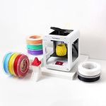 Toybox 3D Printer for Kids, No Software Needed (Includes: 3D Printer, 8 Preselected Printer Food Rolls, Free 500+ Toy Digital Catalog, Removable Bed), Deluxe Pack (Alpha One)