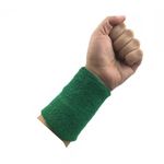 Gmefvr Wristband PRO PLAYERS WRISTBAND 13 CM Pack of 1 piece (Green)