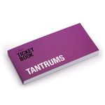 Cupidly Little Tickets of Tantrums | Unleash Your Inner Drama King/Queen | Paper Tantrum Notepad, Mood Cards, Tantrum Tickets, Nag Notes, Moan Notepad