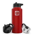 IRON °FLASK 32 oz Wide Mouth Water Bottle with Straw Lid