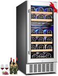 AAOBOSI 28 Bottles Wine Fridge, 15 