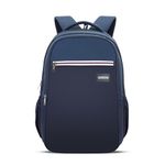 American Tourister Nexa Style 01, Large 3 Compartment Backpack, 36L with Spacious Interiors Bags For School, Office, College, Gift For Men & Women - Navy