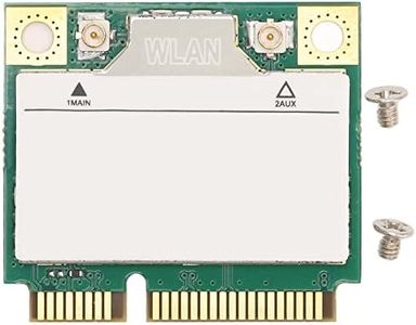 Annadue AX3000 AX200 Mini PCIe WiFi Card, WiFi 6 3000Mbps Bluetooth 5.1 Dual Band 2.4G/5G Tarjeta de Red Inalámbrica Gigabit, Compatible con MU MIMo para Windows 10 64bit, Linux