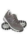 Mountain Warehouse McLeod Womens Walking Shoes - Lightweight, Warm, Durable, Breathable, Mesh Lining, Sturdy Grip, Rubber Outsole - for Spring Summer, Running & Gyming Dark Grey Womens Shoe Size 6 UK