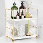 FSyueyun 2-Tier Makeup Shelf Organi