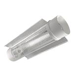 iPower 6 Inch Cool Tube Reflector Hood for HPS MH Grow Light System Kits Add-on Wing