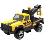 Tonka Steel Classics | Tow Truck | Kids Construction Toys for Boys and Girls, Vehicle Toys for Creative Play, Motor Skill Development for Kids Ages 3+ | Basic Fun 06036, Yellow