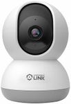 Amcrest Link 4MP WiFi Camera Indoor, Human Detection, Motion-Tracking, w/ 2-Way Audio, Pan/Tilt Wireless IP Camera (Wired Power), 30ft Night Vision, Built in Siren, AL-P401W