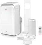 Inventor Portable Air Conditioner Magic 5-1, Powerful 12000BTU Mobile AC, Heating, Dehumidifier, 3 fan speeds, Digital Display, Remote, Window Kit, 24 Hr Timer (WEE/MM0449AA) [Energy Class A]