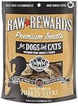 Northwest Naturals Freeze-Dried Turkey Necks – 100% Natural Dog Treats, Cat Treat – Grain-Free, Gluten-Free Pet Food – No Hormones, Antibiotics – 8 Oz.