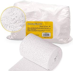 Falling in Art 5lb Plaster of Paris, Plaster Cloth Roll