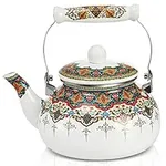 ZOOFOX Ceramic Enamel Tea Kettle, 2