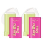 bayfree Hair Wax Stick, Wax Stick for Hair, Non-Sticky, Non-Greasy, Hair Pomade Stick for Flyaway Hair & Hair Frizz, Strong Hold, 2 PCS*0.53 Oz