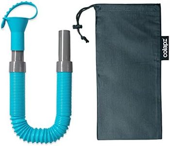 Accesorios para caravanas Colapz - Manguera de llenado Plegable de Acuario de Agua Dulce - Manguera de Maletero Extensible de 1 m con Bolsa para llenar su Recipiente de Agua Potable