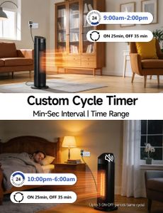 ORIDGET 24-Hour Digital Timer Plug – Programmable Socket Switch