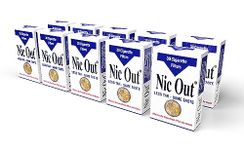 NIC-OUT Cigarette Filters 10 Packs (300 Filters) Smoking Free Tar & Nicotine Disposable Nicout Holders for Smokers DON'T QUIT SMOKING Nicfree