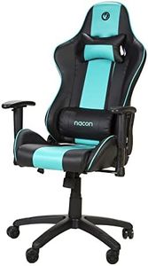 Nacon Silla Gaming Profesional en Negro y Verde con Cojines lumbares y cervicales PCCH-550