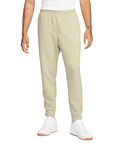 Nike Men's Sportswear Club Fleece Jogger Pants, Rattan/White, Large