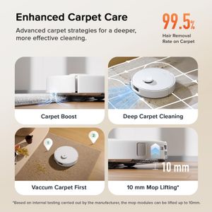 Roborock Qrevo Curv S5X Robot Vacuum Cleaner – Smart Mapping