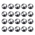 uxcell 25pcs 15mm Carbon Steel Bearing Balls Precision Polished