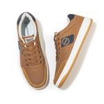 BNR Men's Skate Shoe Sneaker Low Top Lace Up Casual Brown 10