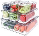 Pomeat 10 Pack Fridge Organizer, St