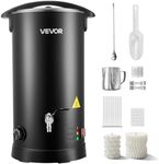 VEVOR 30 Lbs Wax Melter for Candle Making, Fast and Even Heating, with Easy Pour Spout and Temperature Control, Hourglass Base for Non-Stick Smooth Flow, Wax Melting Pot for Making Candles Soaps
