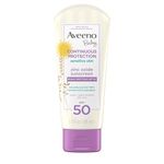 Aveeno Continuous Protection Baby Spf#50 3 Ounce Sensitive Skin (88ml)