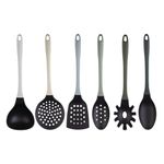 MasterChef Kitchen Utensils Set, Nylon, Grey