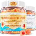 Vitamin D3 5000IU + K2 (MK-7) 120mc