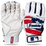 Franklin Sports Classic XT Batting Gloves, Pair - USA - Youth Small