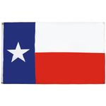 Texas Flag 3' x 5' - Texan US State Flags 90 x 150 cm - Banner 3x5 ft Light Polyester - Drapeau Texas AZ FLAG