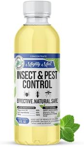 Mighty Mint Insect & Pest Control Peppermint Concentrate 8 oz - Makes 1 Gallon - Plant-Based Formula Kills and Prevents Spiders, Ants, Flying Insects, and More