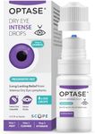 Optase Dry Eye Intense Drops - Preservative Free Eye Drops for Long Lasting Relief - Artificial Tears to Relieve Severe Dry Eye Symptoms - Multidose Bottle - Step 3 Hydrate - .33 fl oz, 300 Doses