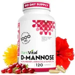 Plantvital D-Mannose 1000mg w Cranb